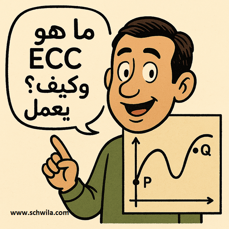 🔐 تشفير ECC: الحارس الذكي لعصر الأمان الرقمي