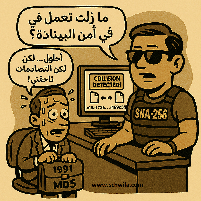 🔐 ما هي خوارزمية MD5؟