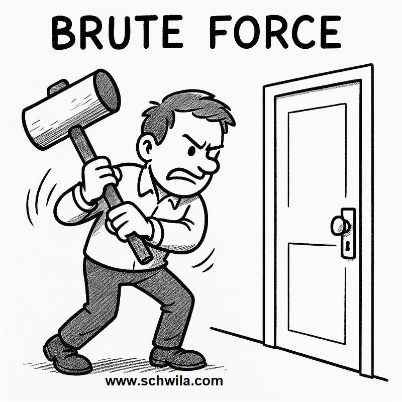 Brute Force الهجوم بالقوة الغاشمة
