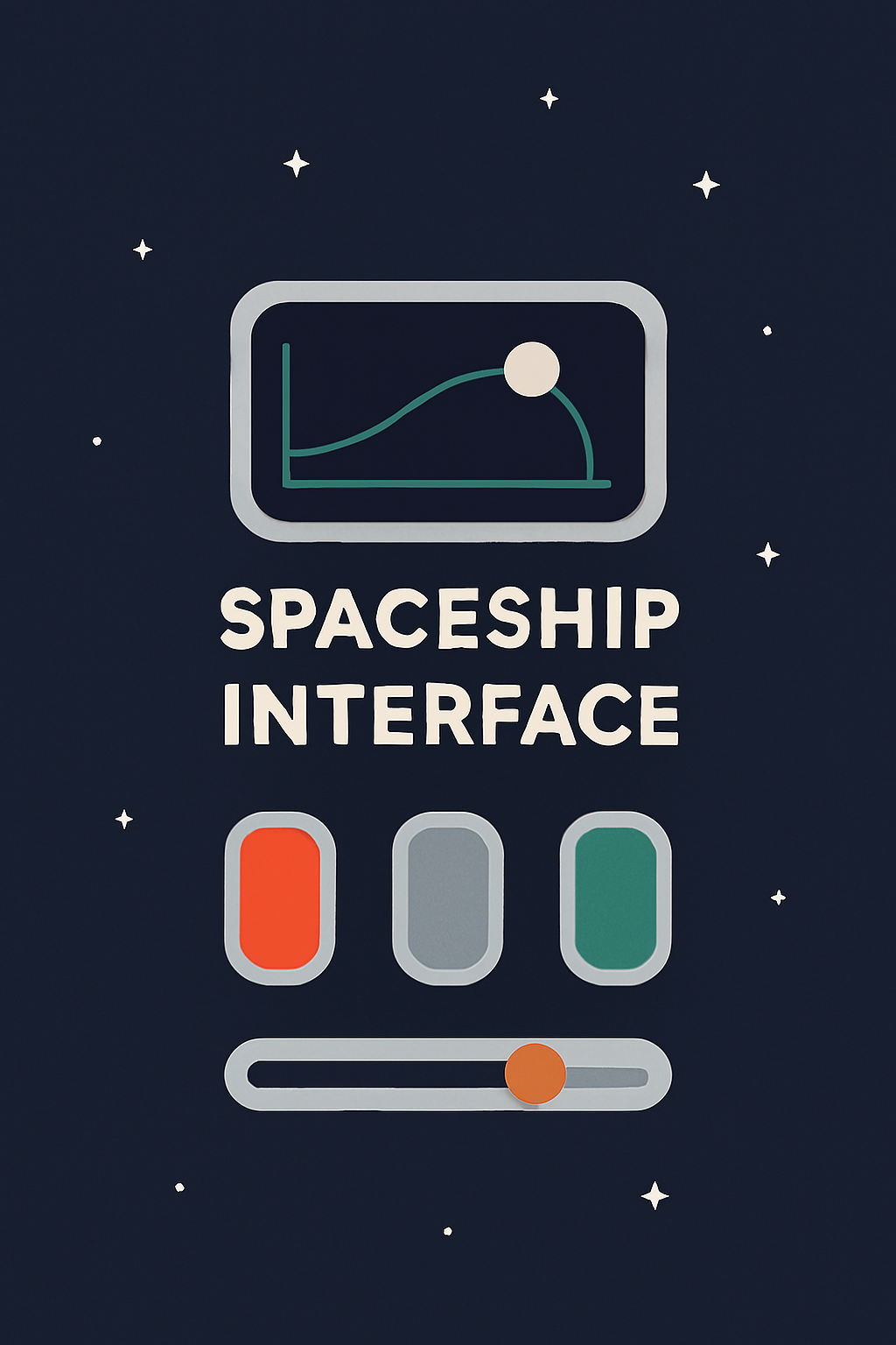 🚀 واجهة المركبة الفضائية