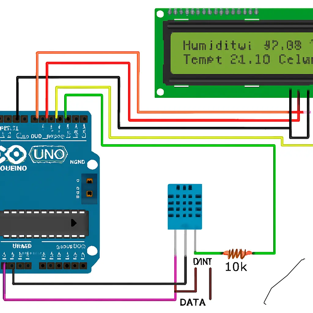 🧪 قياس المناخ الداخلي باستخدام Arduino